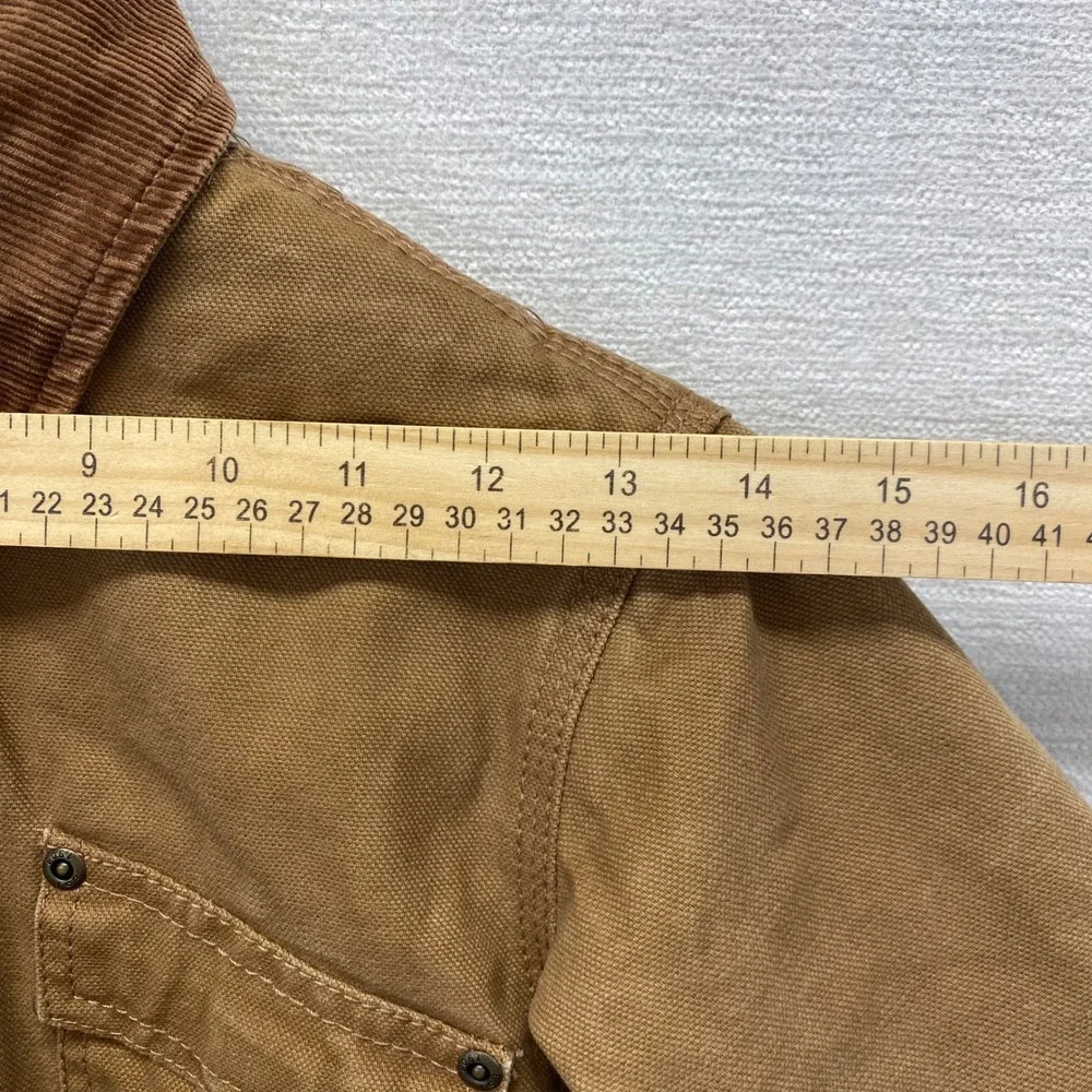 Polar King by Key Insulated Duck Canvas Coveralls Youth XS Brown Workwear Suit